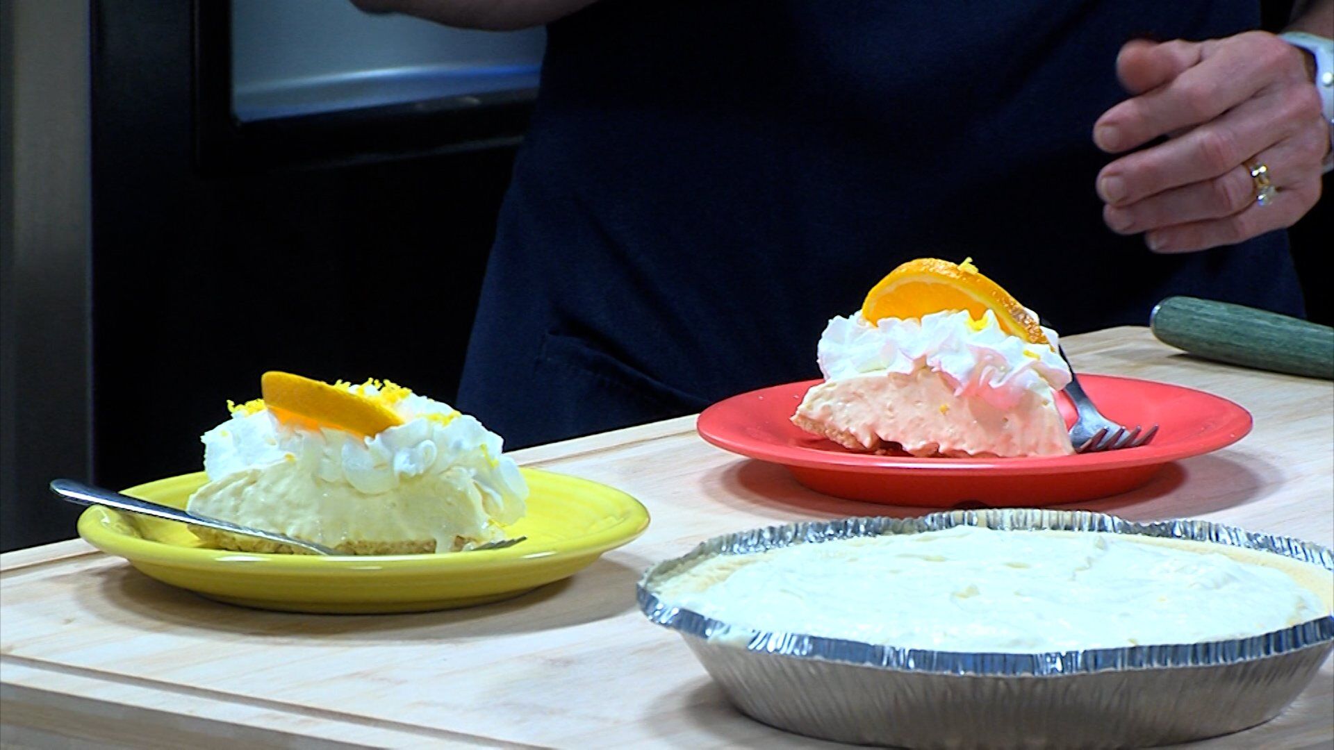 Steve Monz is in the DelmarvaLife Kitchen with a Zesty Orange Creamsicle Dessert